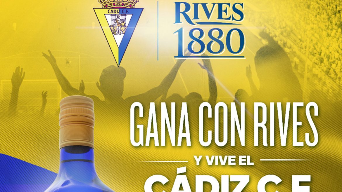 Rives de la mano del Cádiz Club de Fútbol